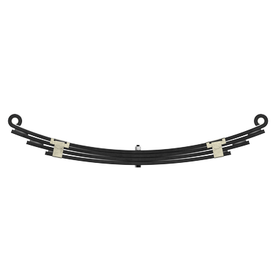 Haul Pro 4-leaf Trailer Spring, No Wrap, Nylon Bushing; 2200 lb Capacity