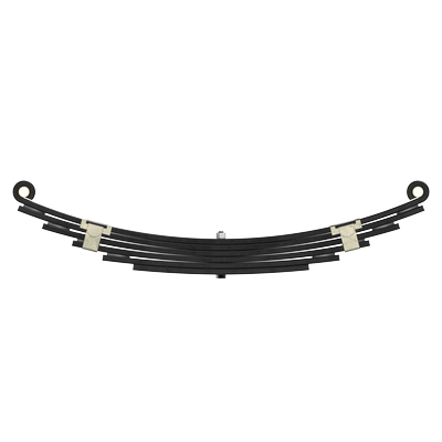 Haul Pro 6-leaf Trailer Spring, No Wrap, Brass Bushing; 3400 lb Capacity