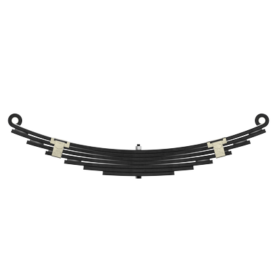 Haul Pro 7-leaf Trailer Spring, No Wrap, Nylon Bushing; 3950 lb Capacity